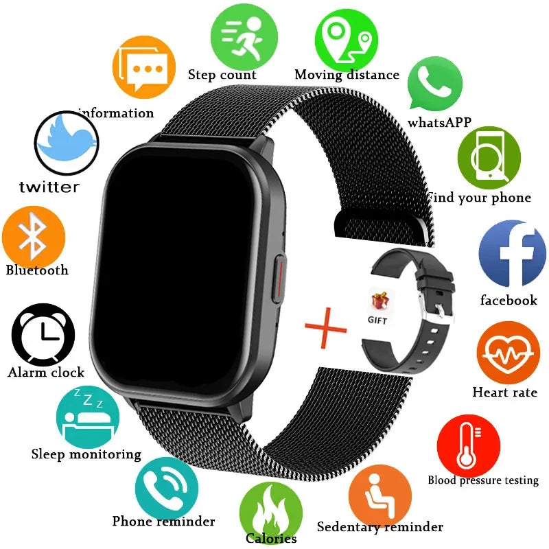 Women Heart Rate Sports Smart Watch