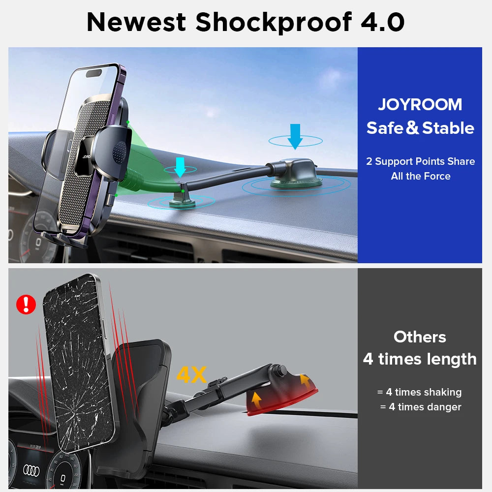 Flexible Long Arm Dashboard Phone Holder