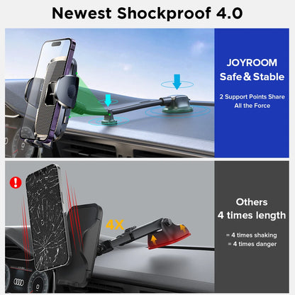 Flexible Long Arm Dashboard Phone Holder