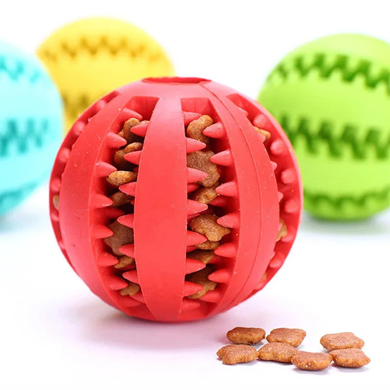 Dog Rubber Ball Bite Resistant Toy