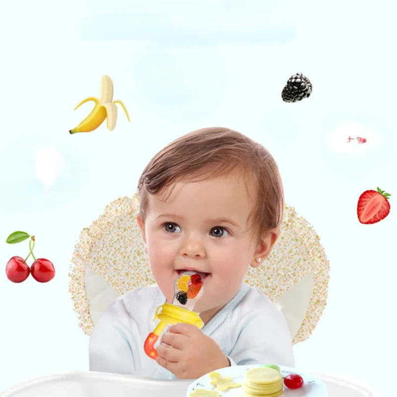 Baby Fruit Vegetable Bite Chewing Spoon