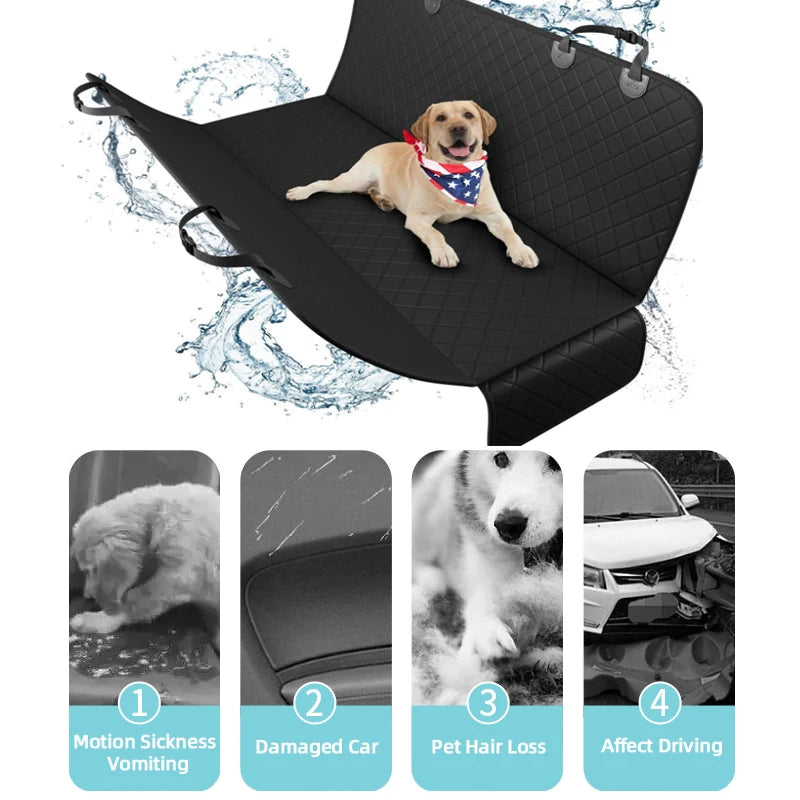 Dog Waterproof Car Travel Seat Cover