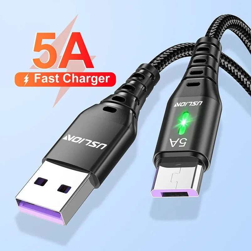 5A Micro USB Quick Past Charger Cable