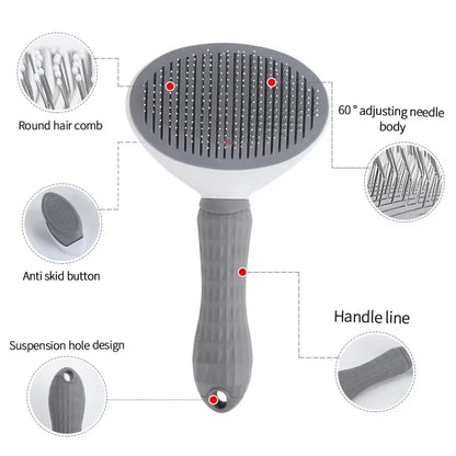 Pet Long Hair Grooming Brush