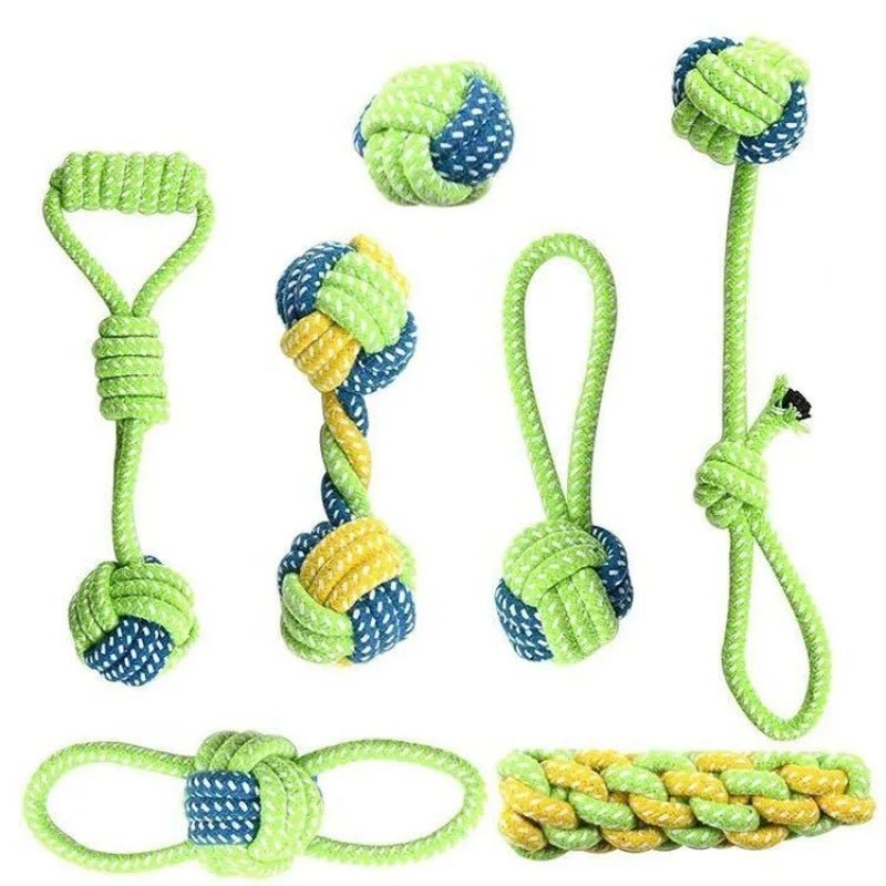 Pet Interactive Cotton Rope Toy