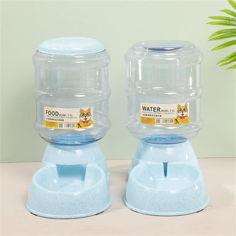 3.8L Dog Automatic Water Bottle Feeders