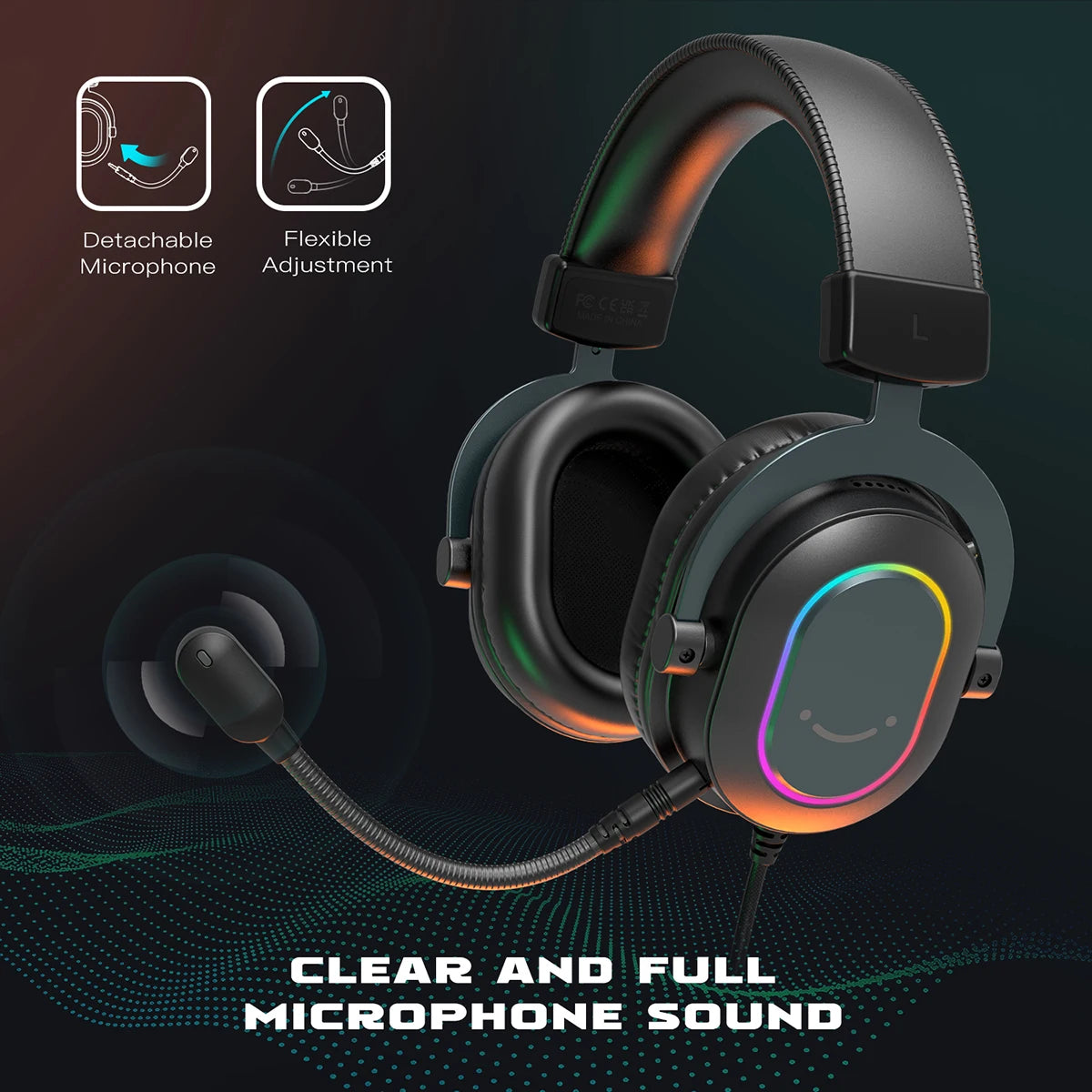 Dynamic RGB Gaming Headset