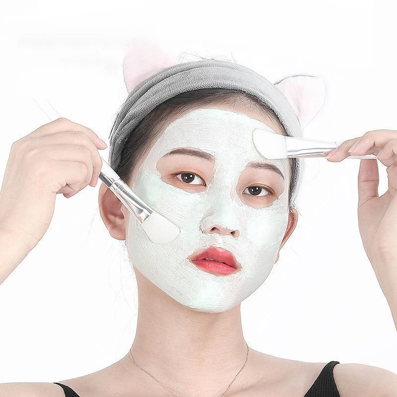 One Pc  Makeup Silicone Facial Mask Brush