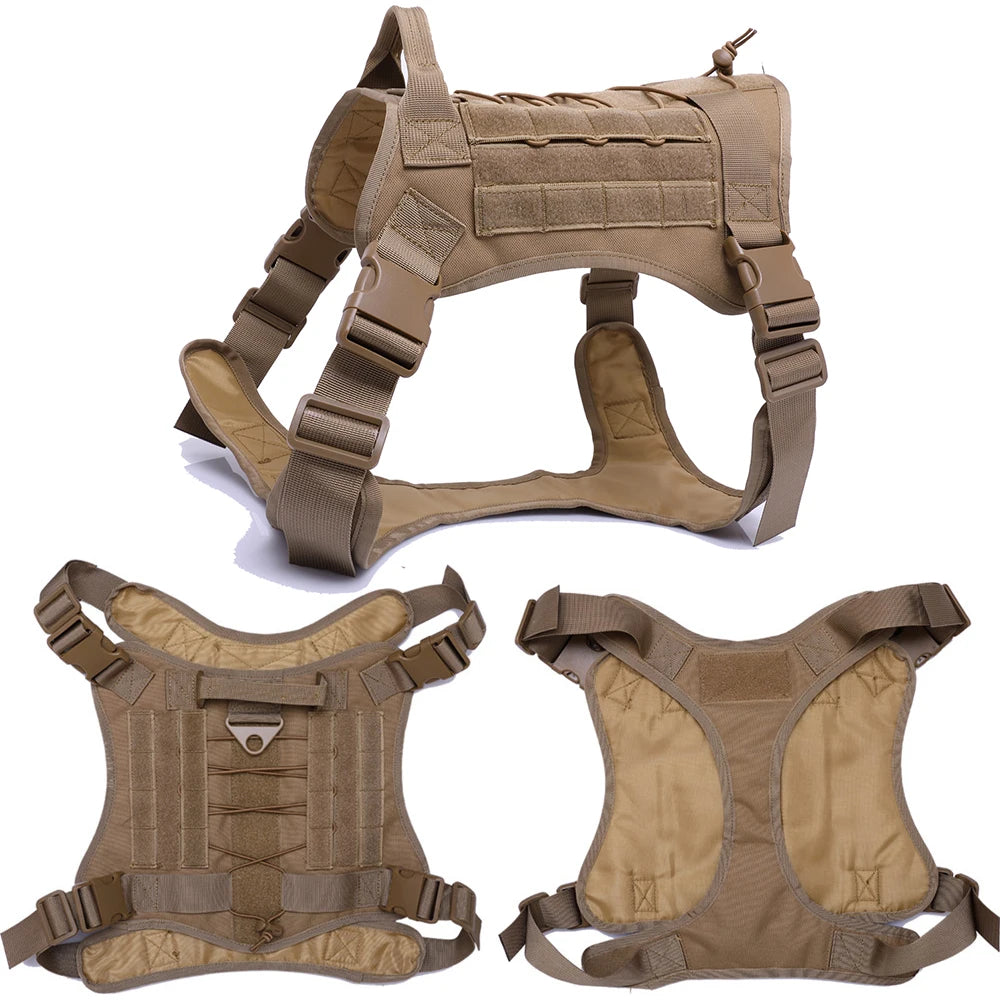 Dog Tactical Training Vest Harness