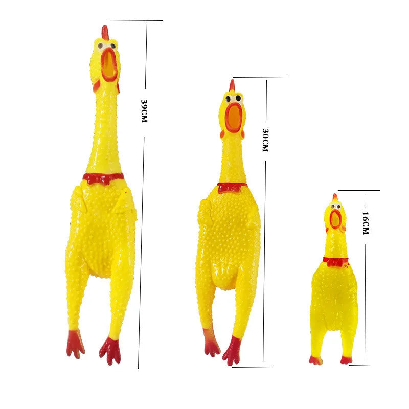 Dog Chicken Squeak Sound Toy