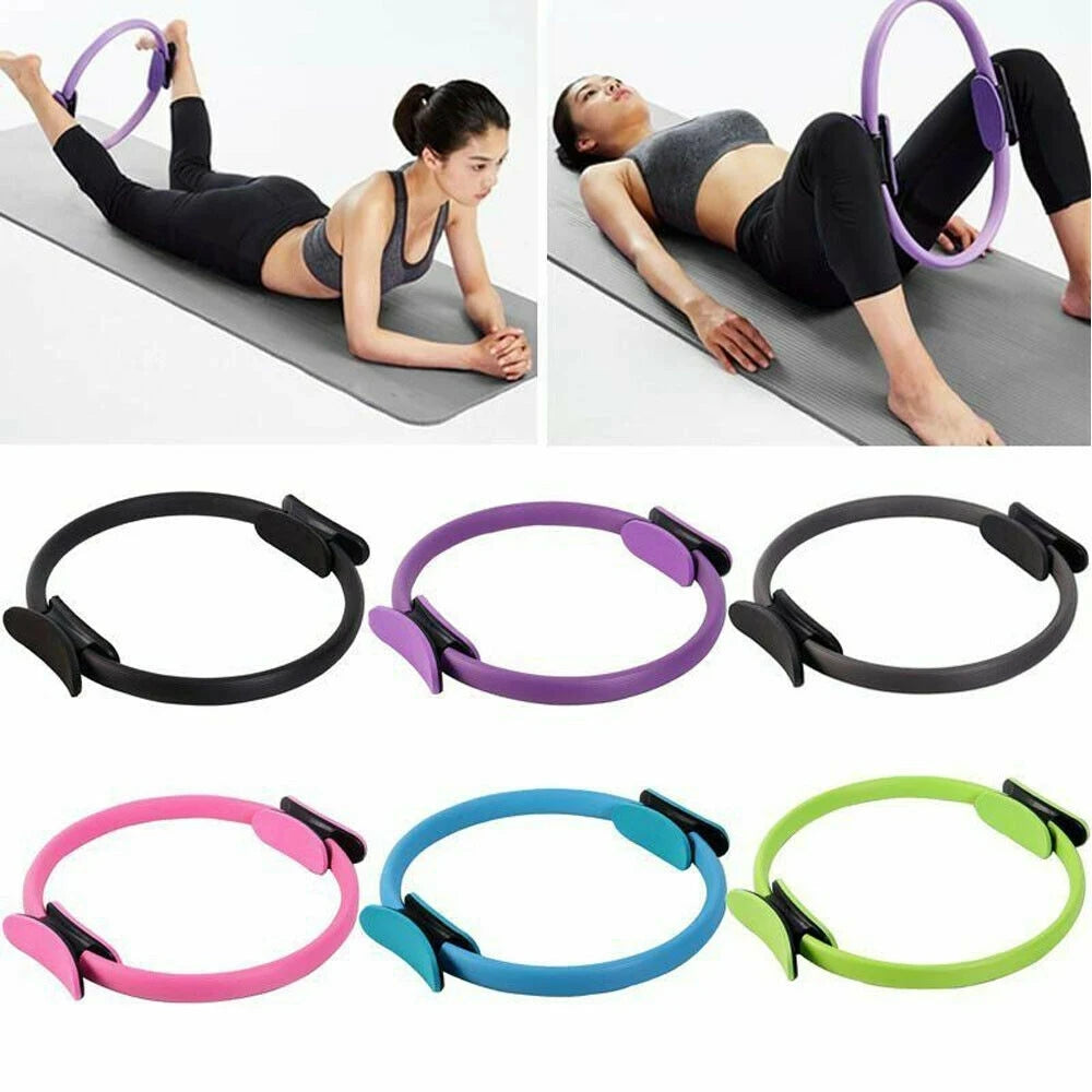 Girl Exercise Resistance Elasticity Yoga Ring