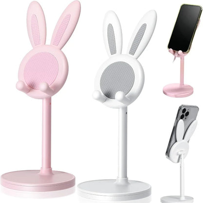 Cartoon Bunny Desktop Mobile Phone Holder