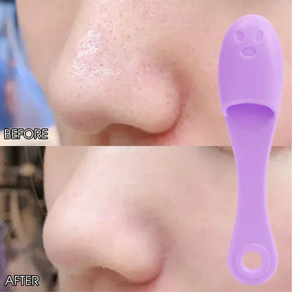 Silicone Nose Facial Pore Cleaner Brush