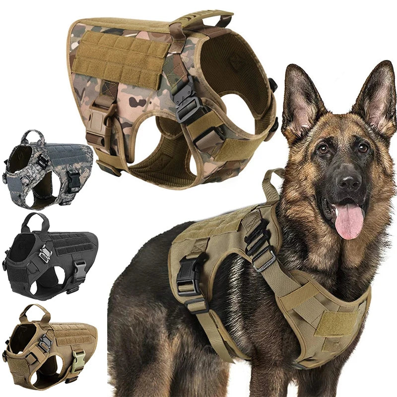 Dog Tactical Training Vest Harness