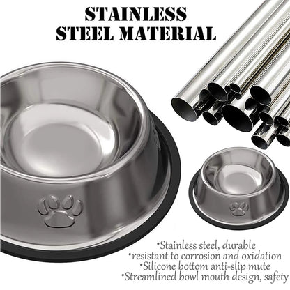 Dog  Stainless Steel Food Bowl