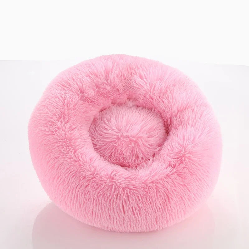 Cat Non-Slip Winter Warm Round Bed