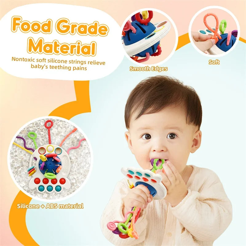 Baby Development Rattle Teether Toys