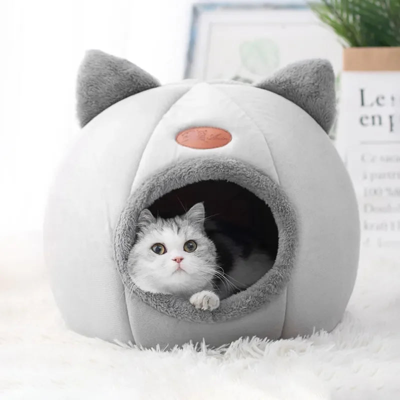 Cat Deep Sleep Comfort  Winter House