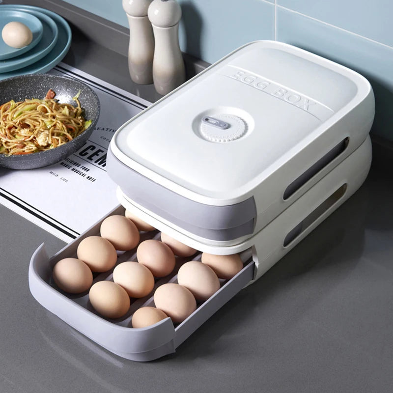 Kitchen Drawer Type Egg Storage Box